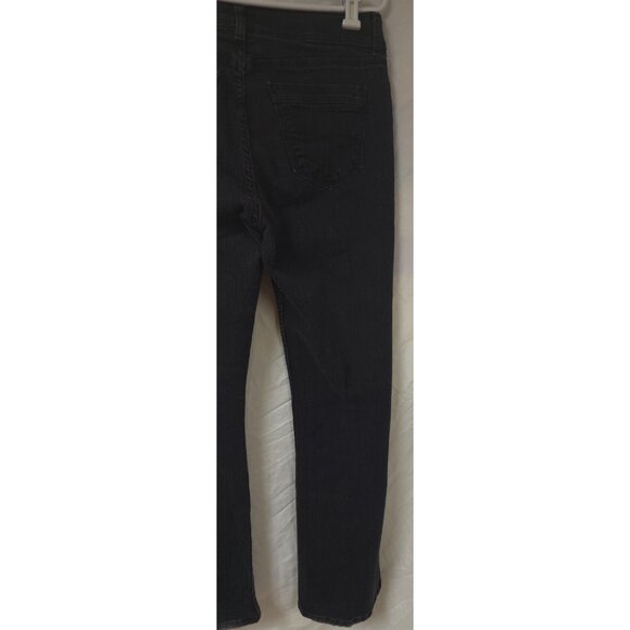 Riders By Lee Jeans Women Size 12L (32x34) Mid Rise Boot Cut Black Denim Jeans - Picture 10 of 15
